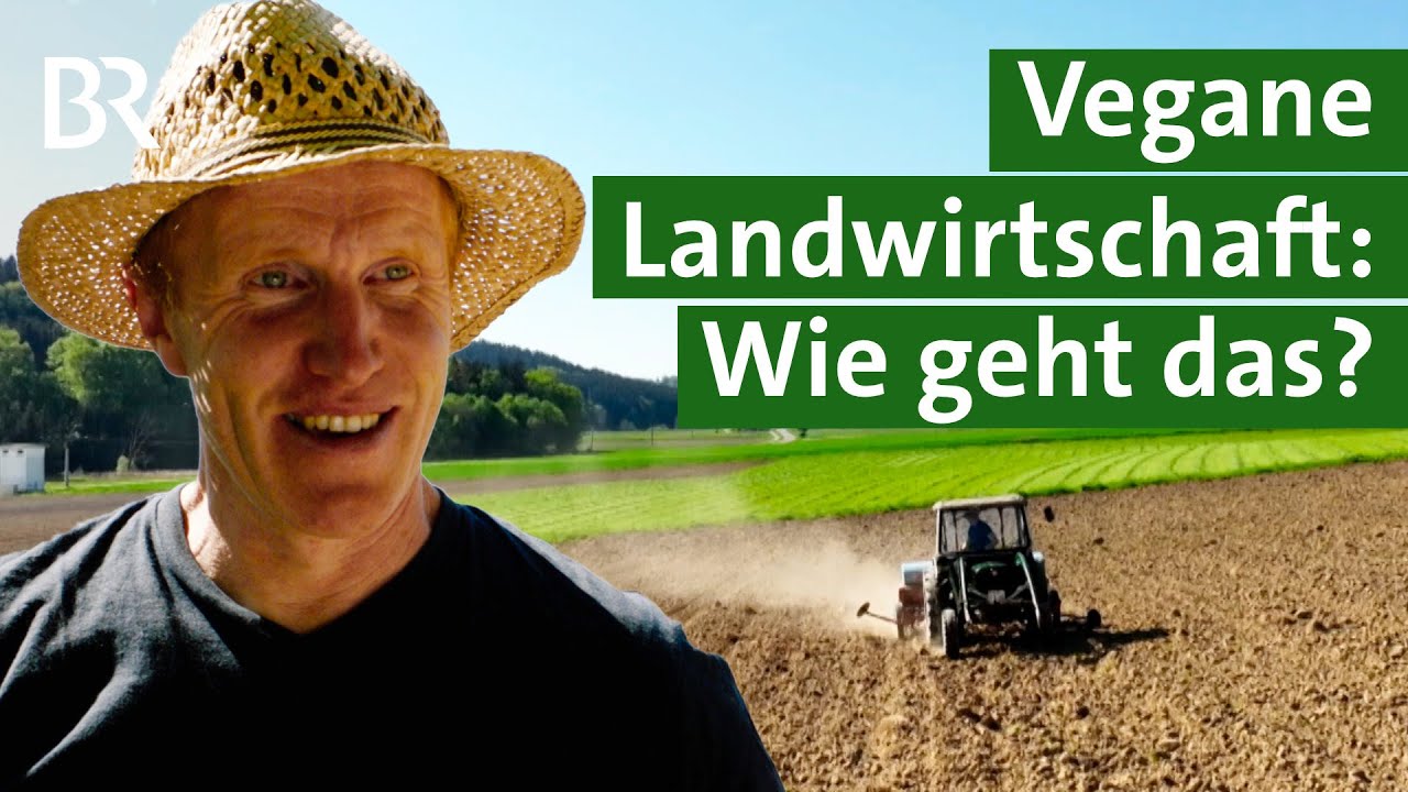 Bio-vegane Landwirtschaft mit Kleegras: Düngen ohne tierische Produkte | Unser Land | BR