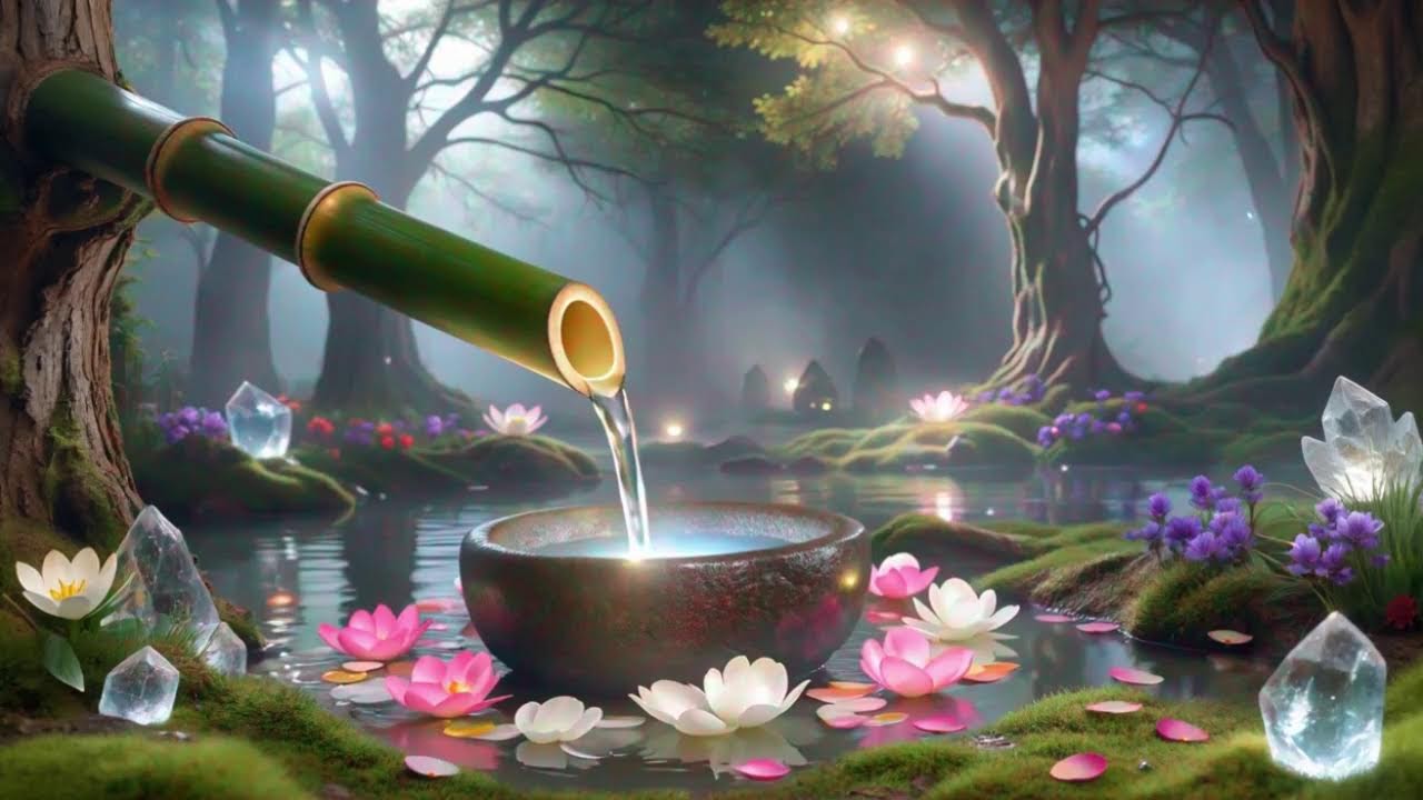 Healing Sleep Music 🌿 Water Sound, Calming Music, Deep Sleep. Stop Overthinking and Eliminate Stress