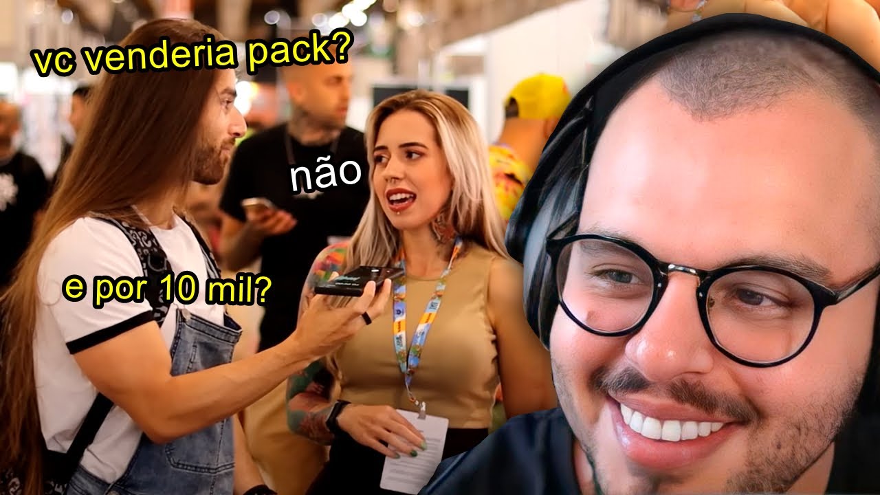 PERGUNTANDO PRA MULHERES SE ELAS TERIAM ONLYFANS - Maicon react