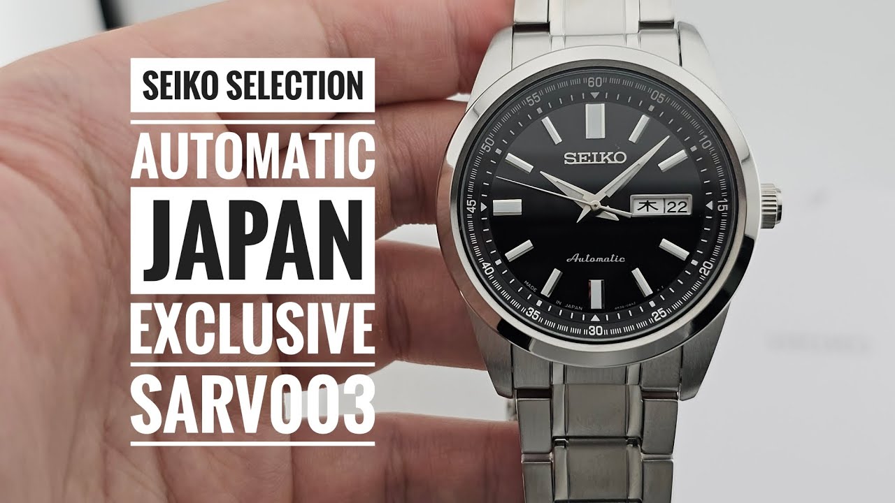 Seiko Selection Automatic Japan Exclusive SARV003