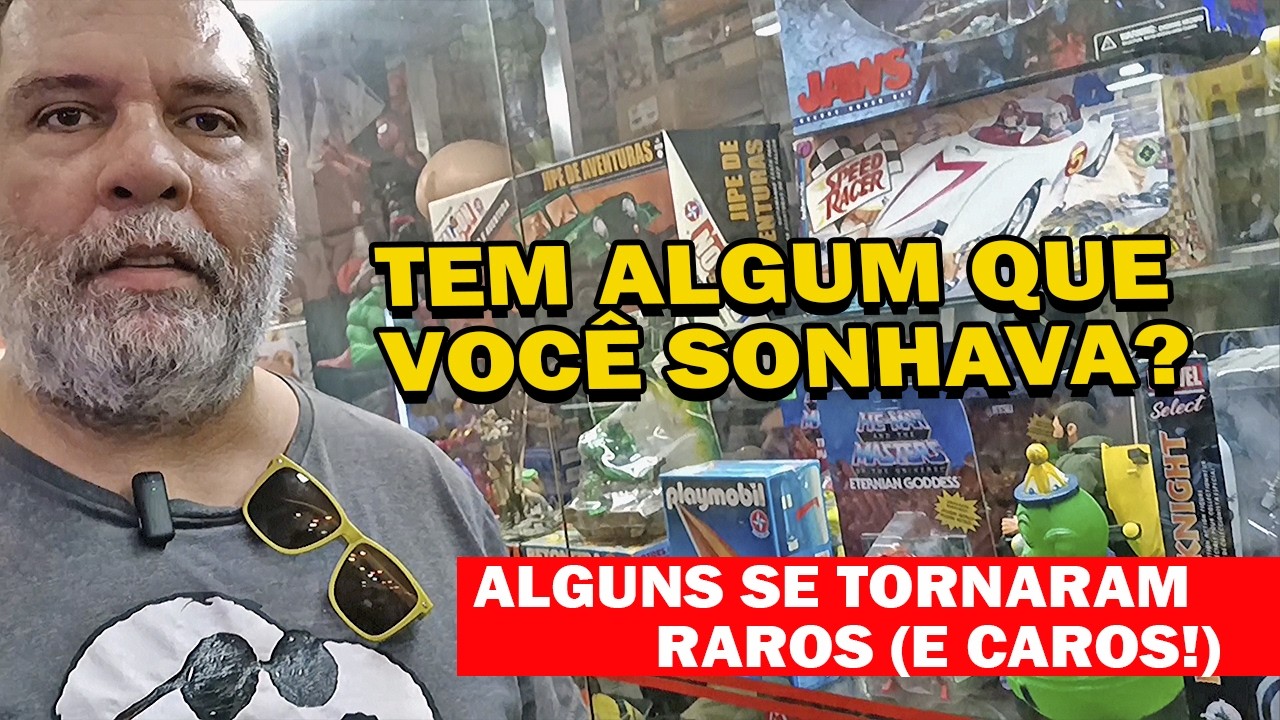 ENCONTRE O BRINQUEDO ANTIGO QUE IMAGINAR NESSA GALERIA de SÃO PAULO!  I DOLCE VIDEO 463