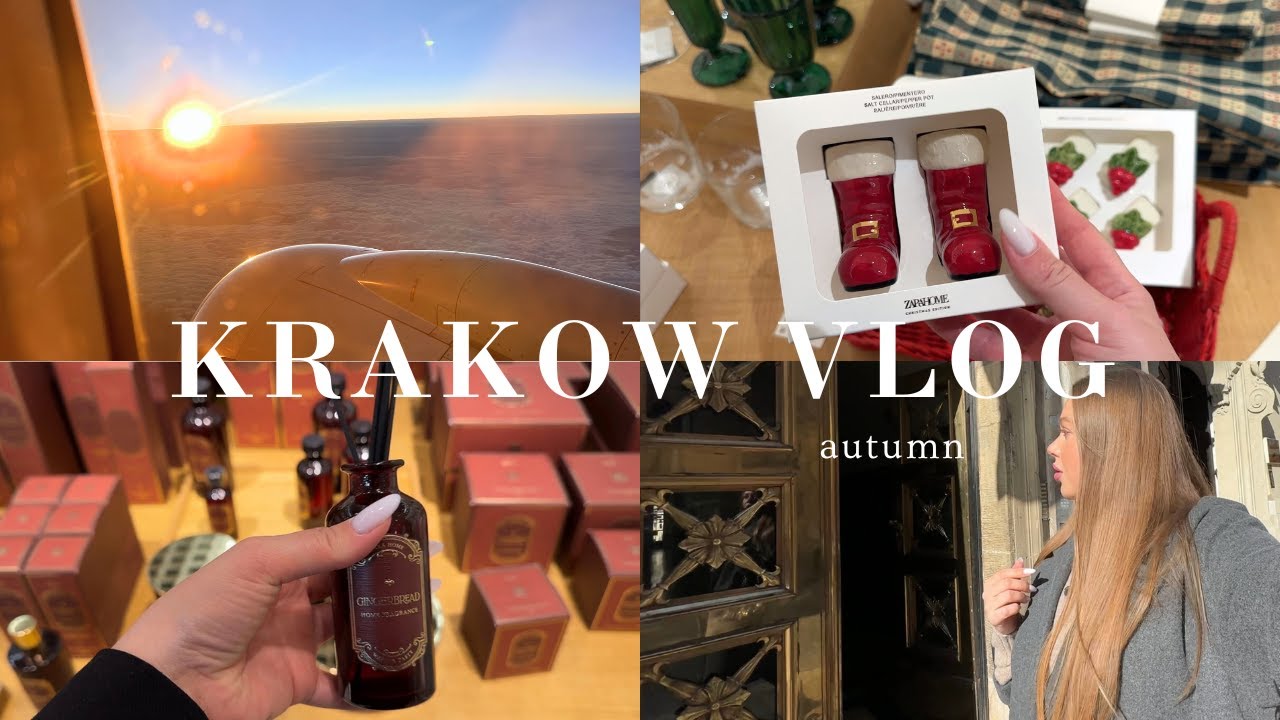VLOG Краків | ZARA HOME | H&M | Massimo Dutti | шопінг | куди піти у Кракові