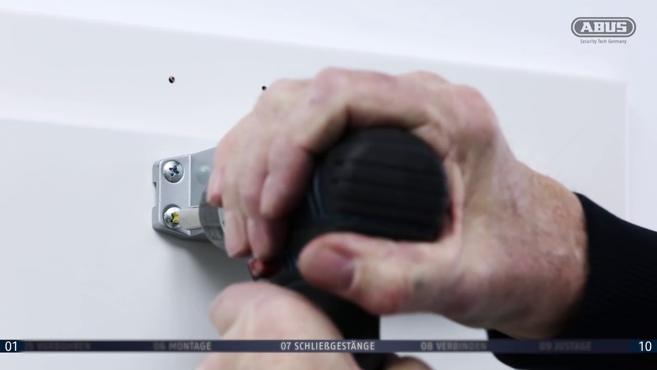 ABUS Montagevideo Türschließer AC5023