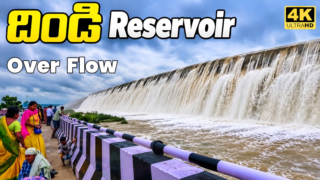 Dindi Reservoir Overflow Vlog | తెలంగాణలో Mind-Blowing Views