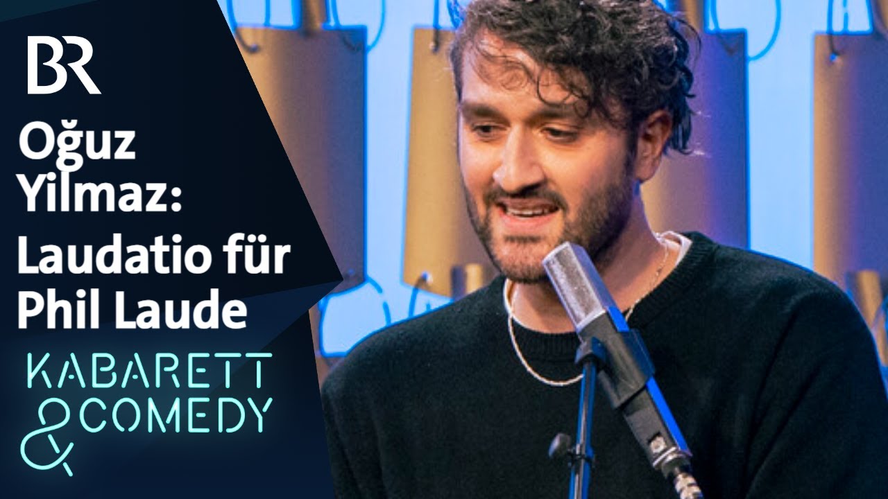 Oğuz Yilmaz: Laudatio für Phil Laude | Bayerischer Kabarettpreis 2024 | BR Kabarett