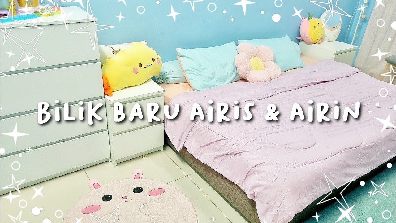 Rearrange bilik anak2,jadi luasss!!