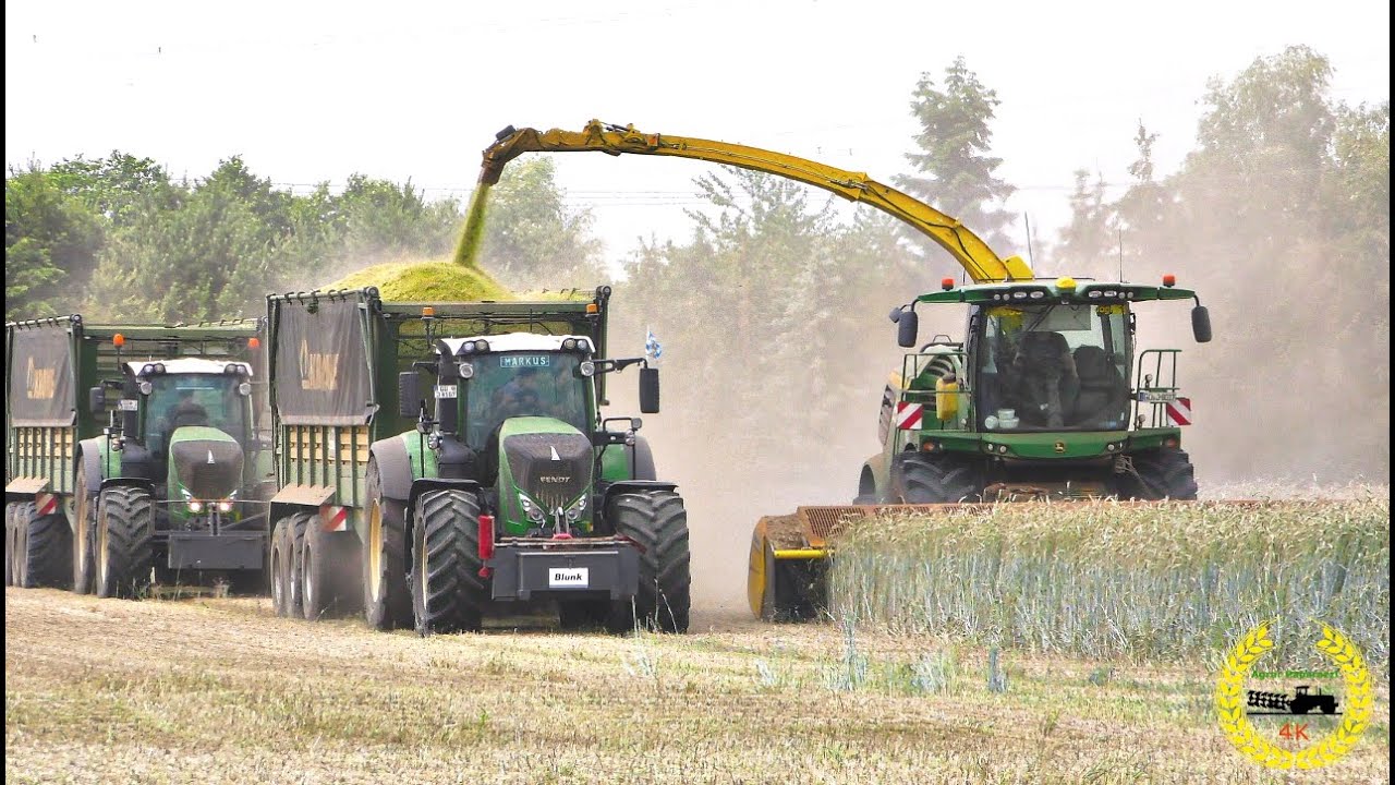 GPS Häckseln 2020 | John Deere 9800i | Zürn Profi Cut 700 | Fendt | LU Blunk | Original Sound