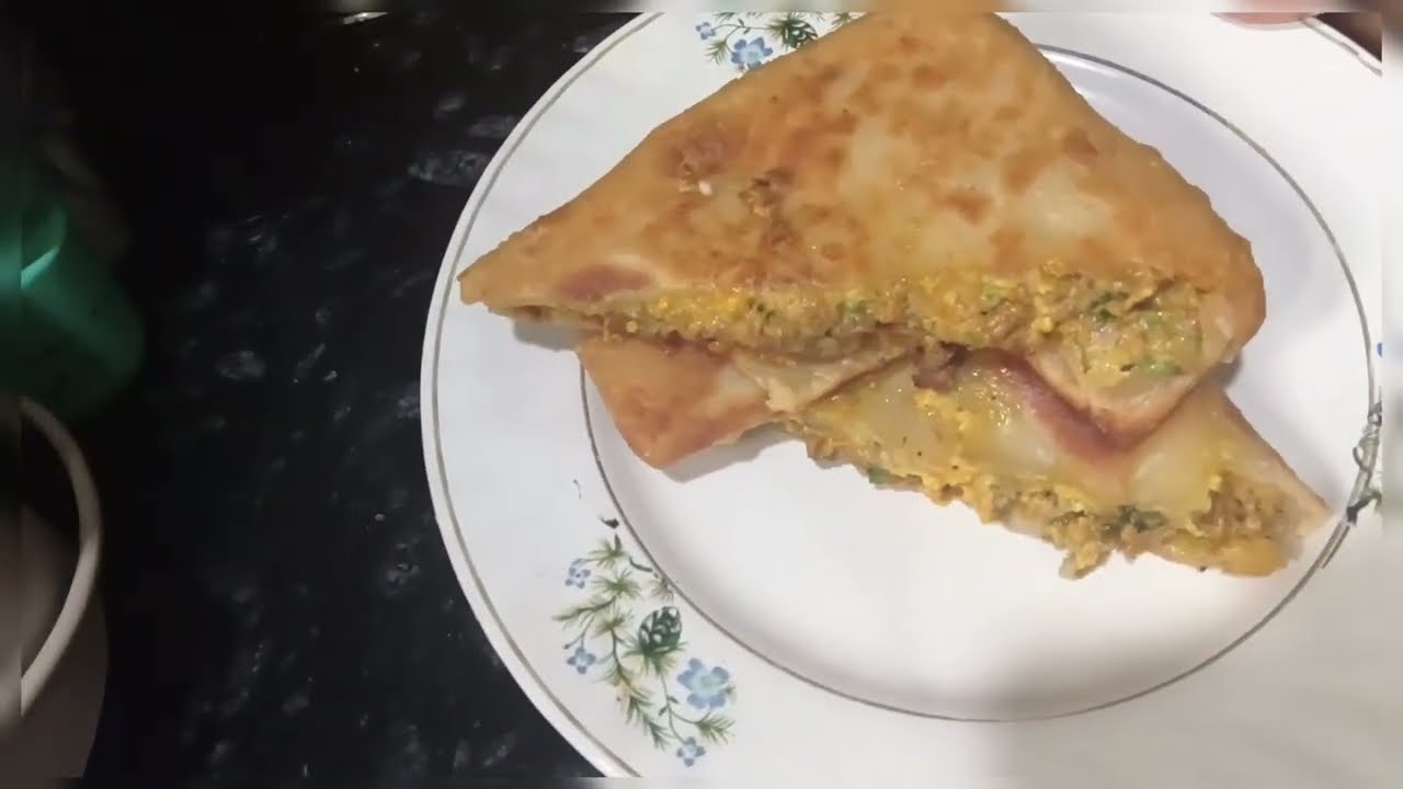 Chicken mughlai paratha recipe  || #youtubeshorts #ytshorts #viral #recipe 