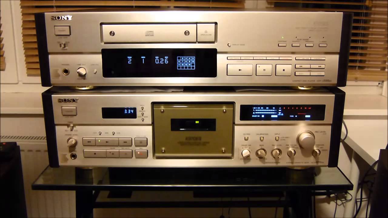 A Dream-Team: SONY TC-K970 ES & CDP-X555 ES