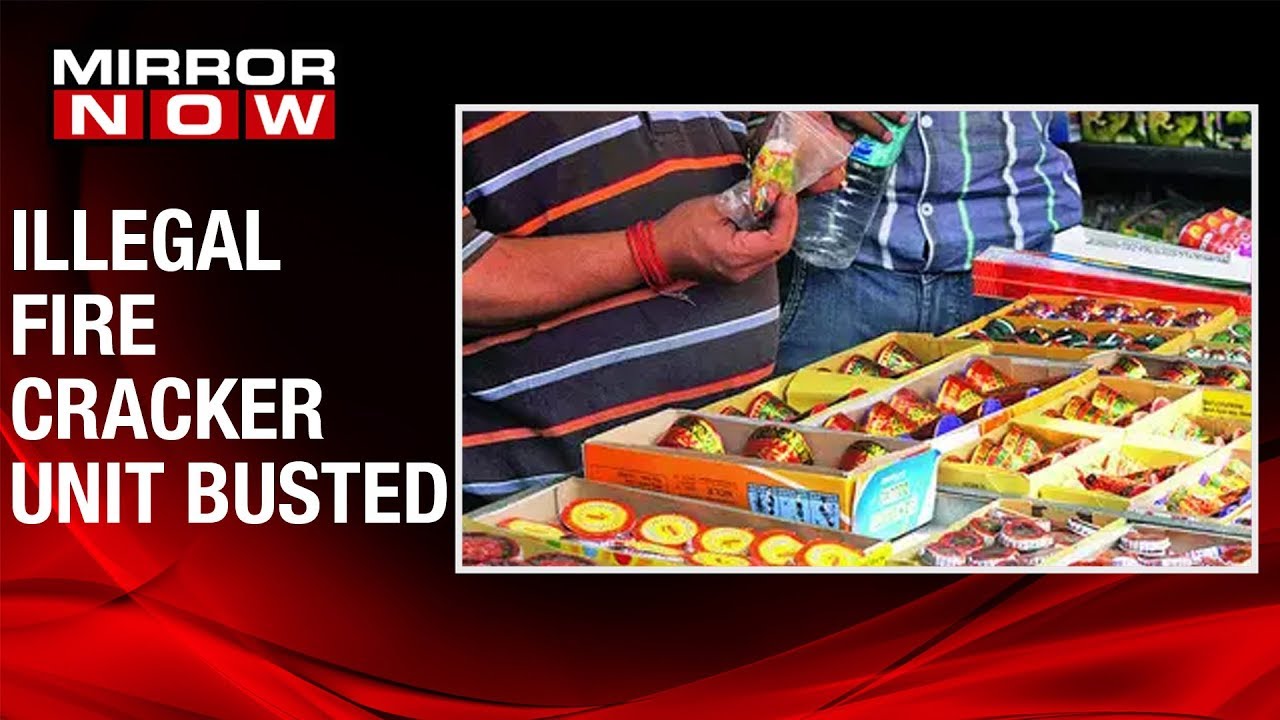 Delhi: Illegal fire cracker busted by cops, two people including owner detained
