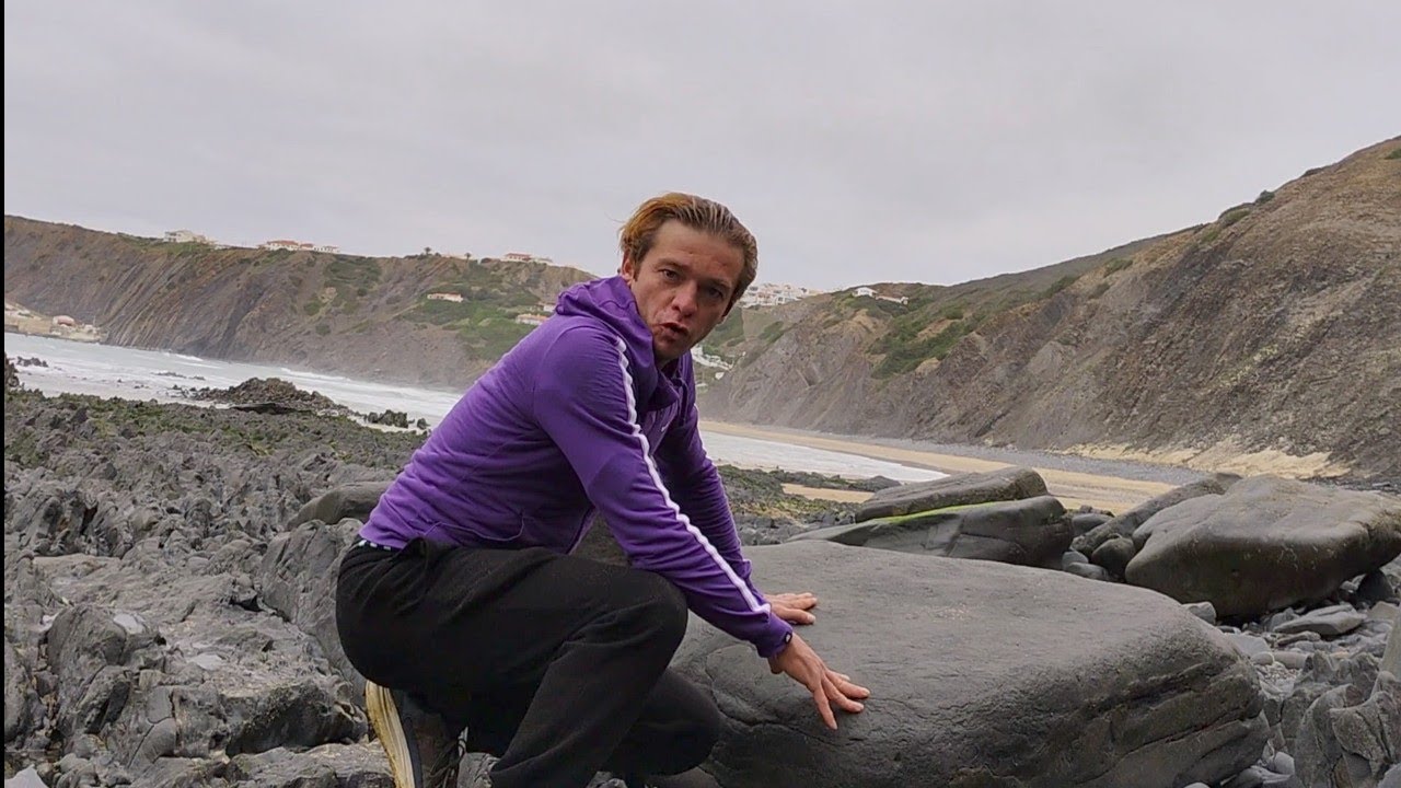 Searching Stones on the Beach