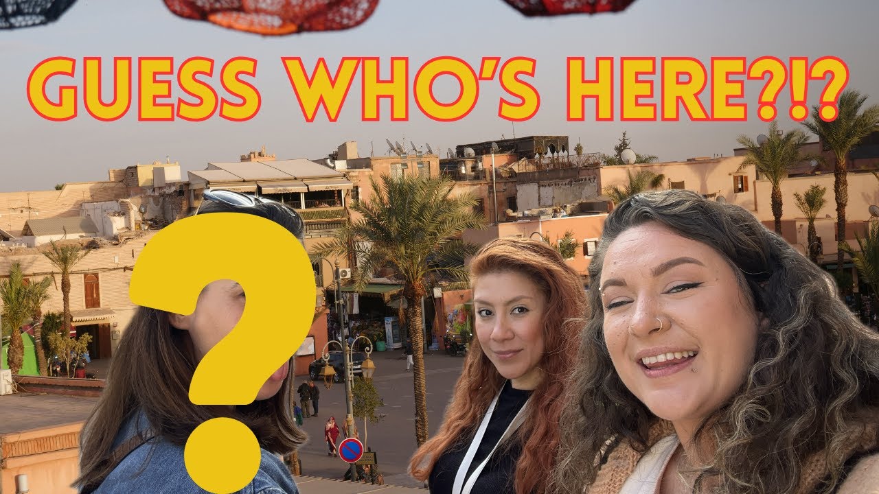 Our Morocco trip Begins! We tricked her!