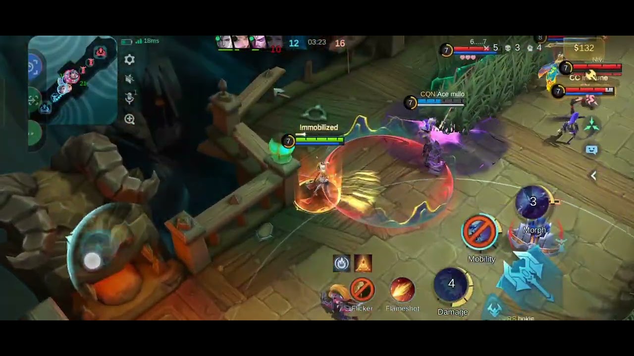 Valentina brawl first Mlbb content