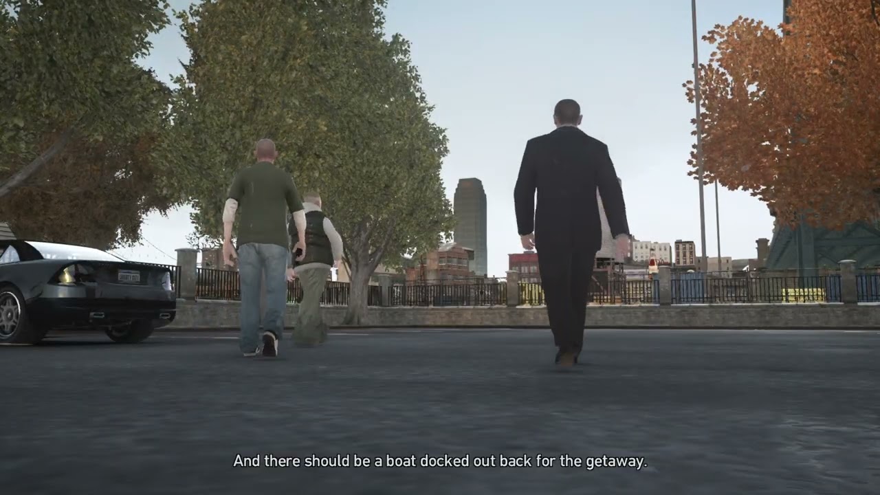GTA 4 PC Ultra – Colony Island Shootout and Swim Escape: “Waste Not Want Knots”
