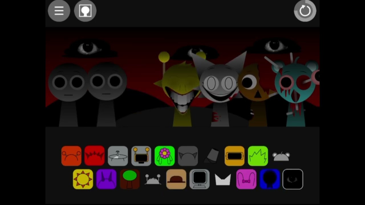 Playing Sprunki phase one and two ￼