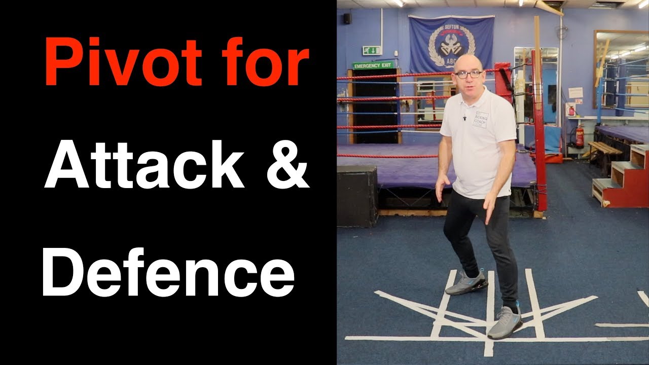 Boxing Footwork Drill - Pivot for Attack and Defence
