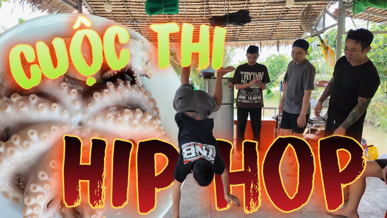 Cuộc Thi Đi Hai Tay HIPHOP Tranh Cái Lẩu Mực Siêu Hài Hước ! | Thanh Nhã
