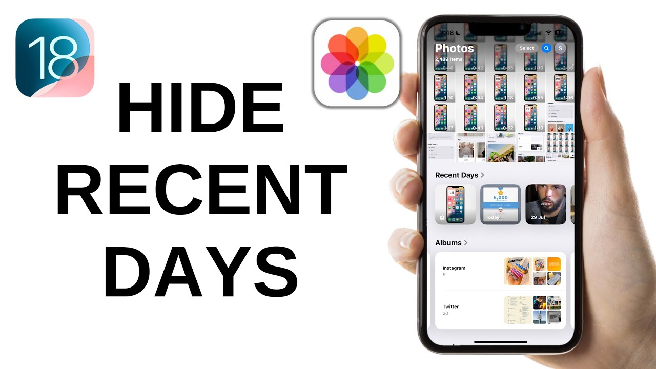 How to Hide Recent Days in Photos on iPhone - iOS 18
