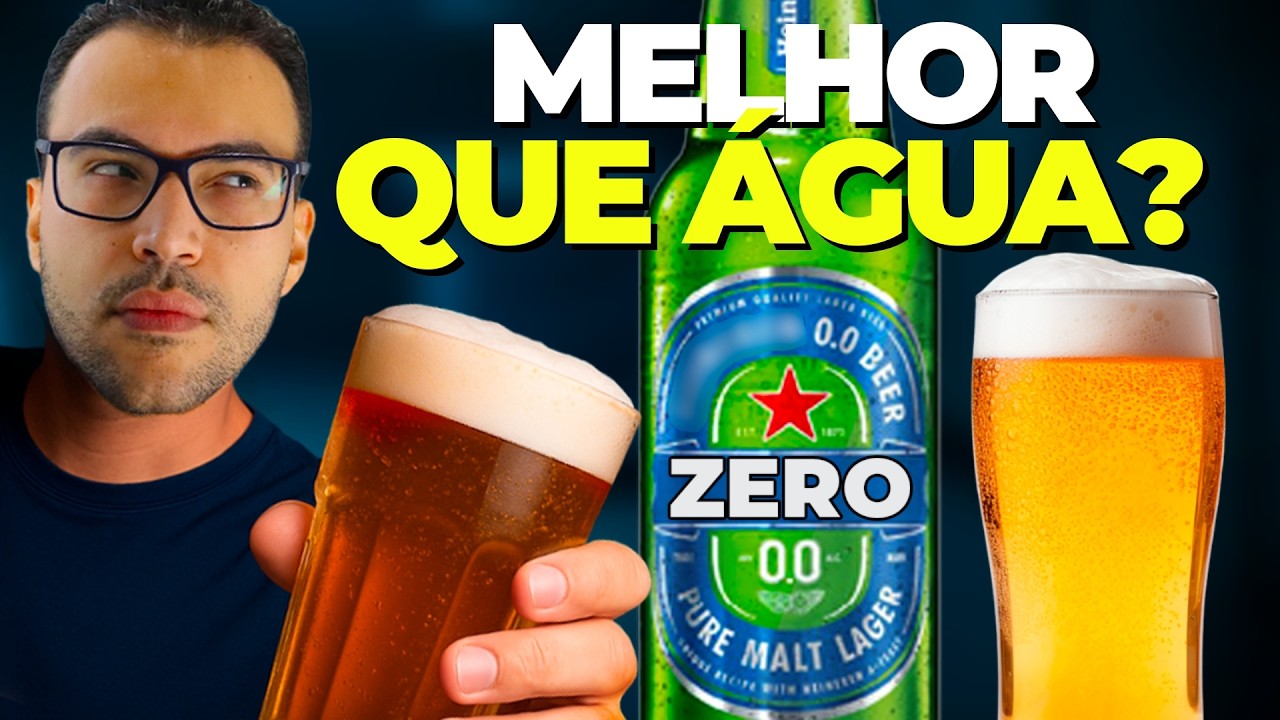 O QUE A CERVEJA SEM ÁLCOOL (ZERO) REALMENTE FAZ NO CORPO