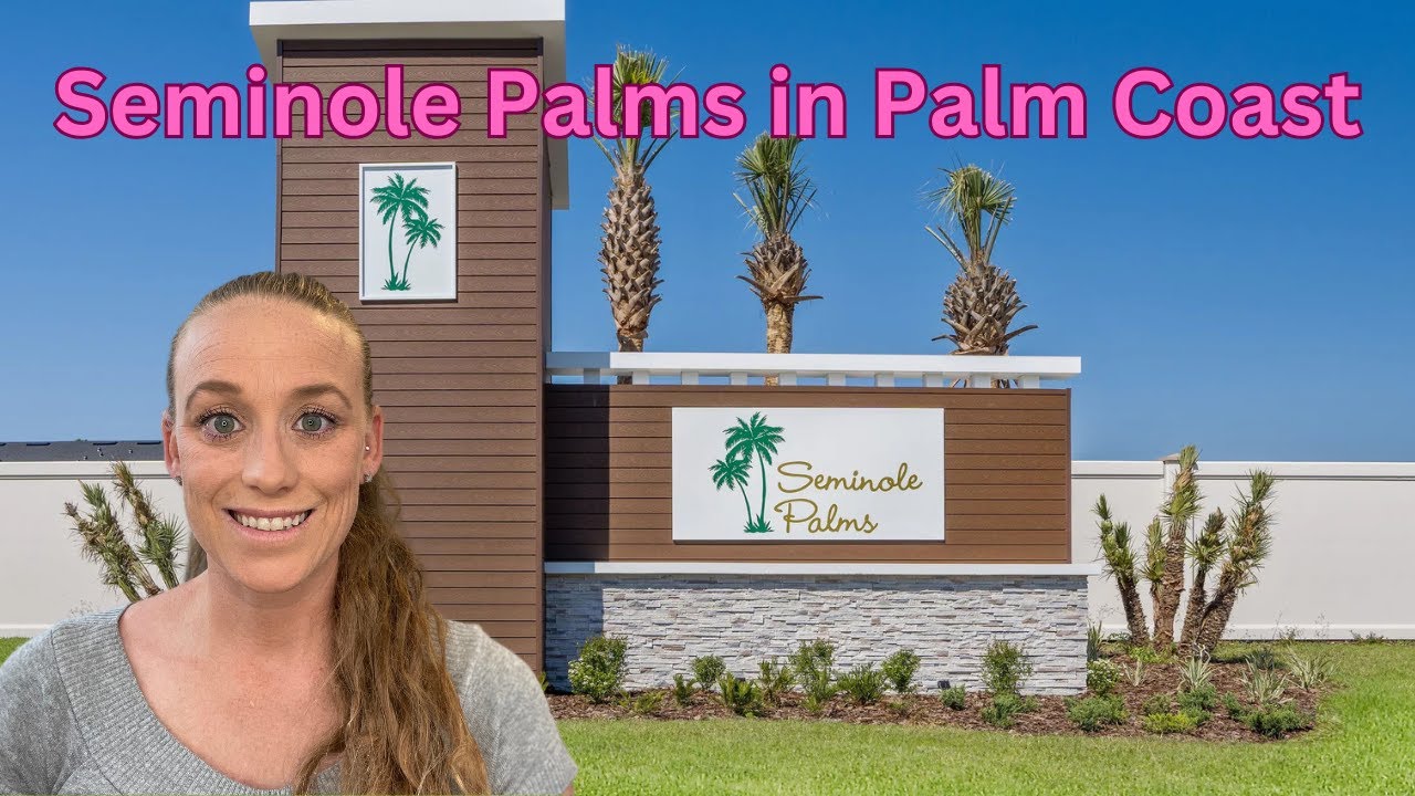 Palm Coast Florida Driving Tour: Seminole Palms