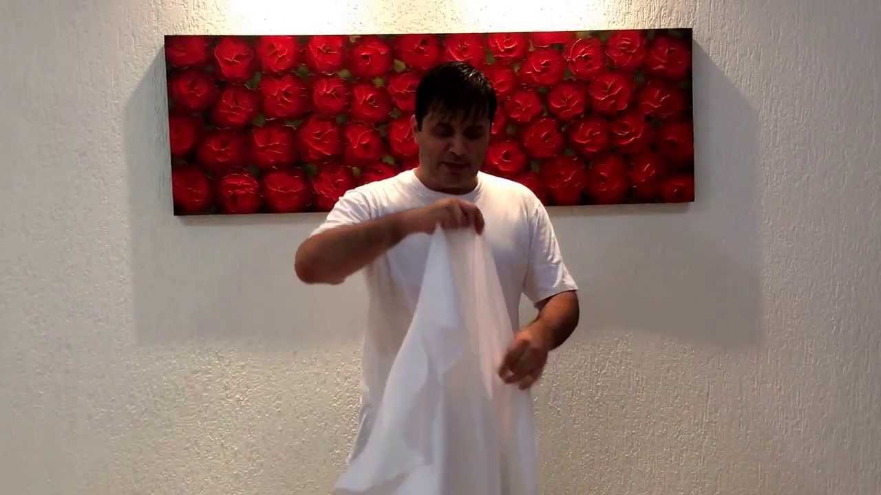 Como fazer uma toga usando um lençol