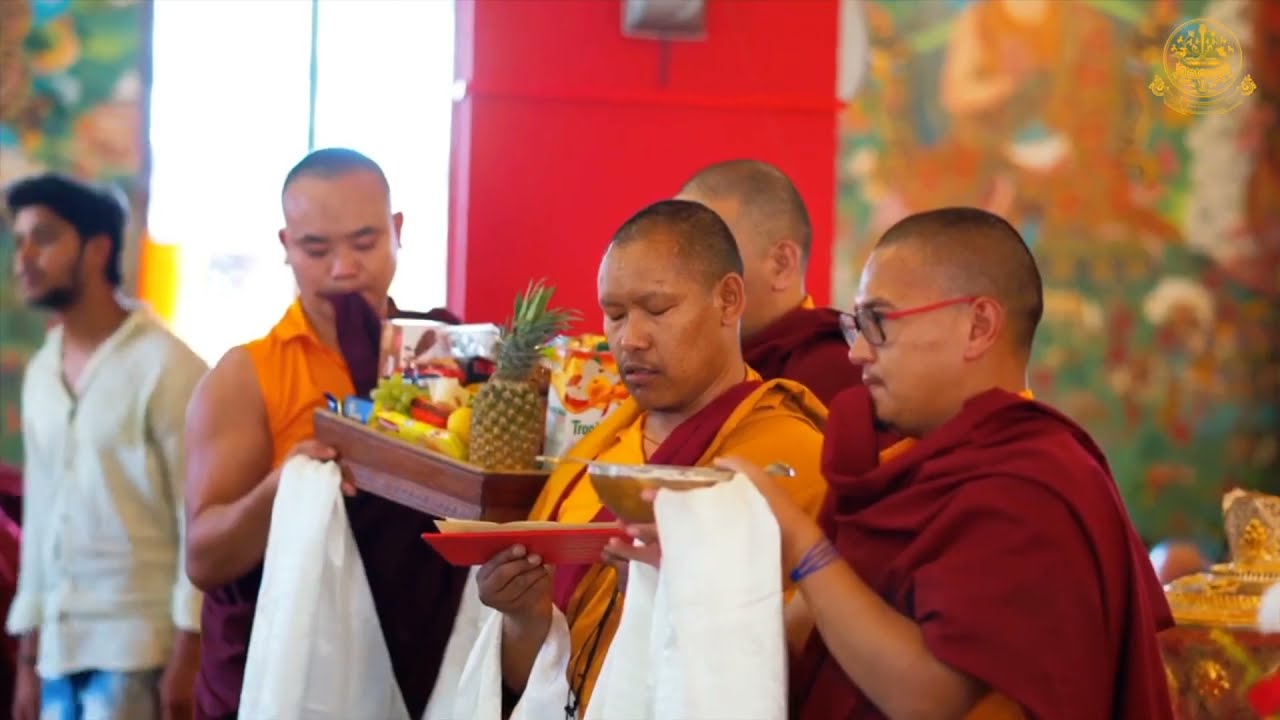Namdrolig Monastery- One of the largest Tibetan settlements in South India.