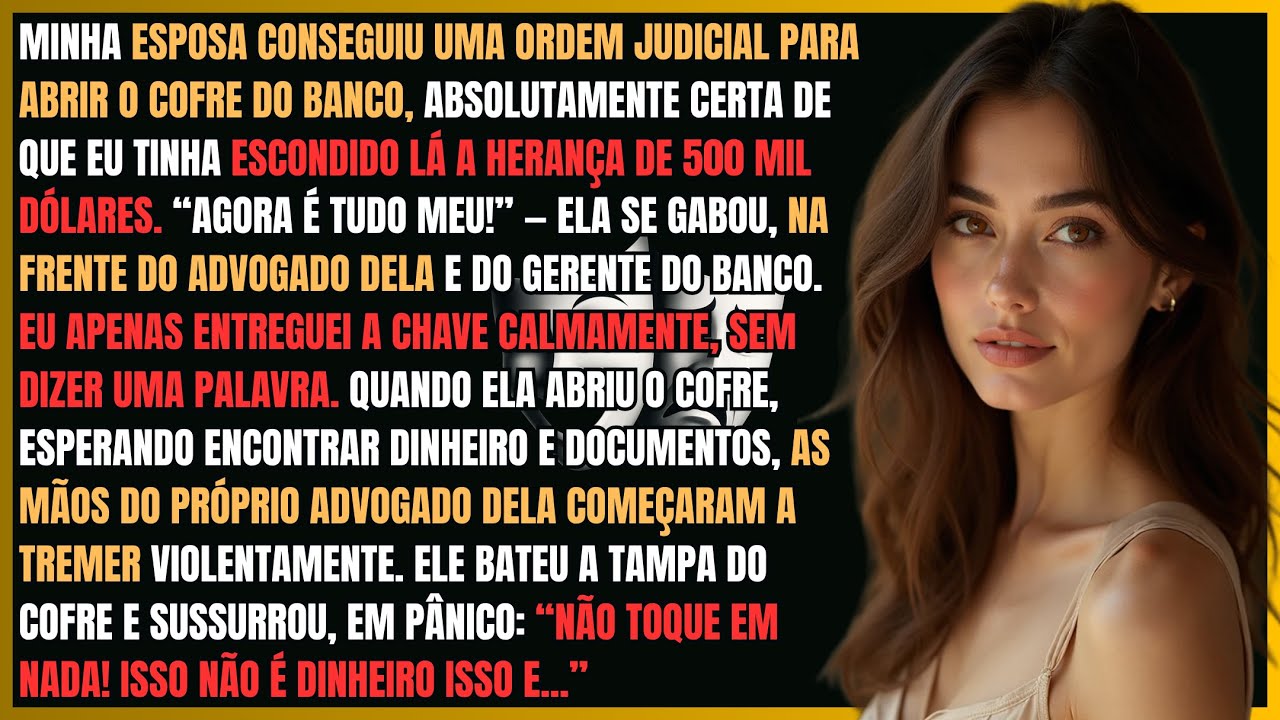 A Esposa Finalmente Ganhou Acesso Ao Meu Cofre — O Sorriso Dela Desapareceu No Momento Que...