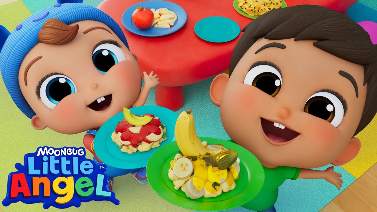 What Is Your Favourite Fruit? Apples or Bananas? | Little Angel Kids Songs@LittleAngel