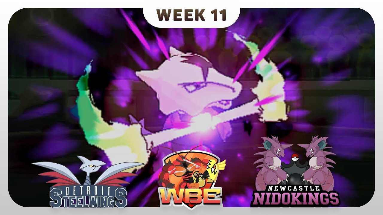 WBE World Battle Entertainment Pokémon WiFi Battle | CBAD vs Patterrz' Newcastle Nidokings