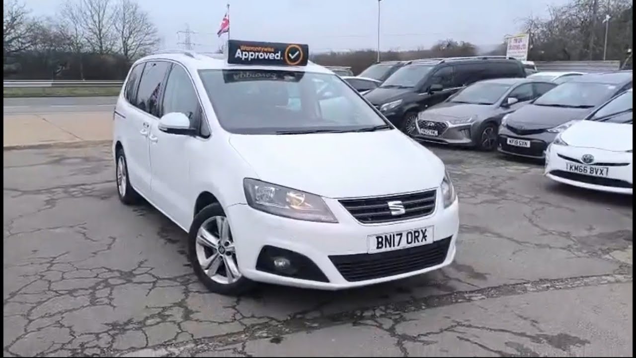2017 Seat Alhambra 2.0 Diesel Automatic - SE Lux Spec with Panoramic Roof & ULEZ Ready