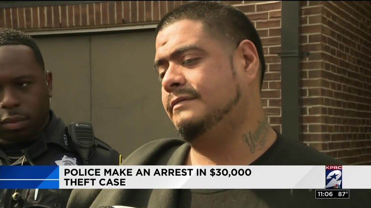 Police make an arrest in $30,000 theft case