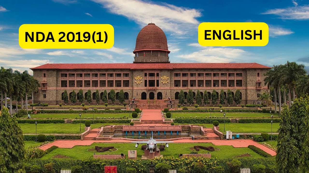NDA PYQ 2019(1) ENGLISH SOLUTION  ✍️✍️