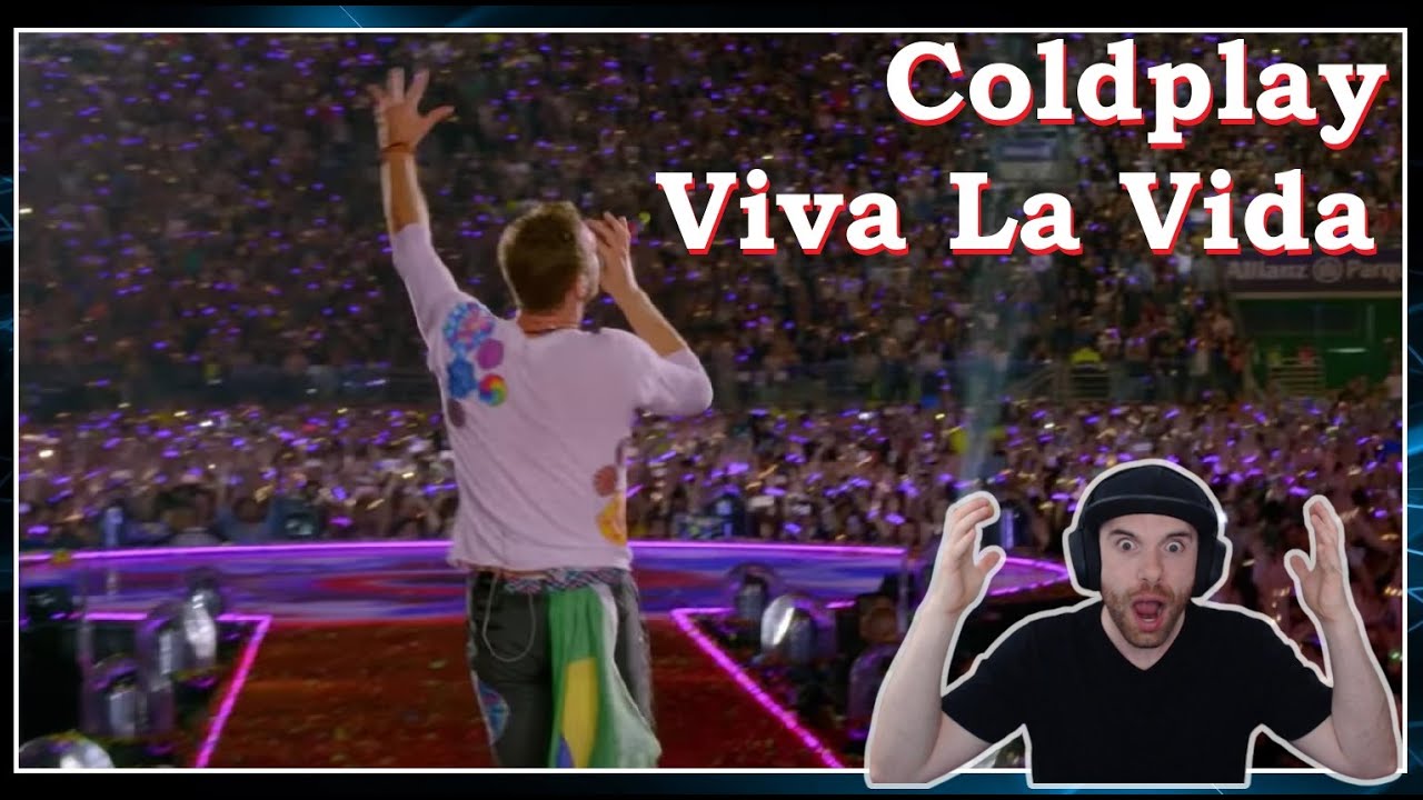 Coldplay | Viva La Vida (First Time Seeing) Sao Paulo 2017 Reaction
