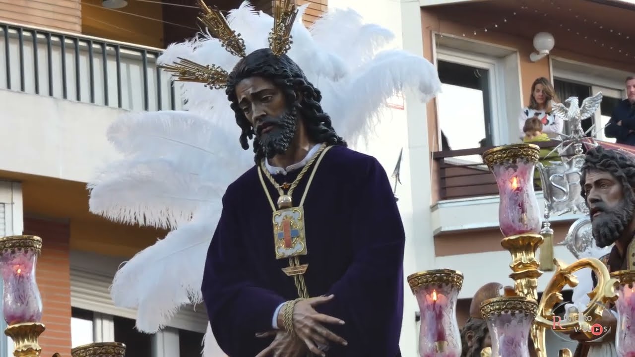4K | Traslado Señor Cautivo y Rescatado | Hermandad del Polígono San Pablo | Miércoles Santo 2025