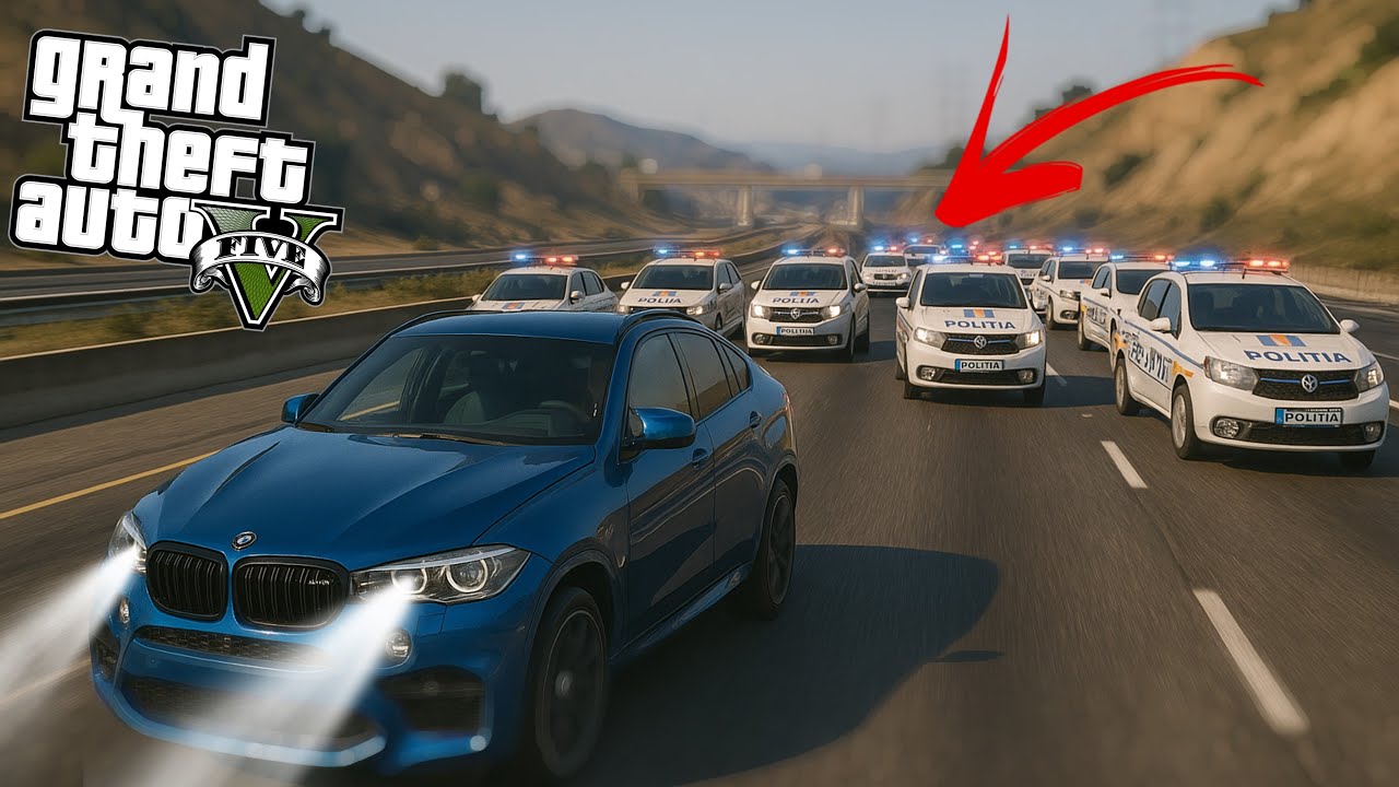 POLITIA ESTE IN URMARIRE CU UN BMW X6! &bull; FIVEM