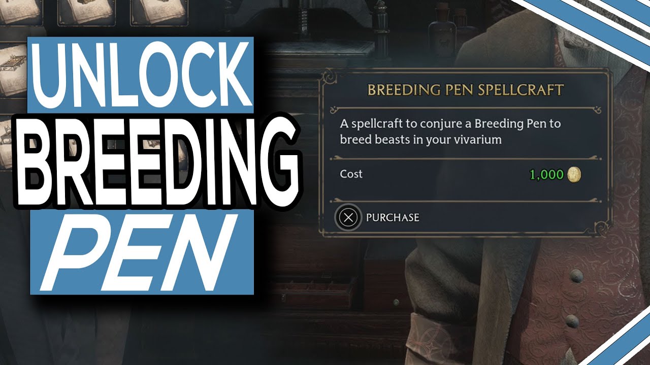 How To Unlock The Breeding Pen In Hogwarts Legacy