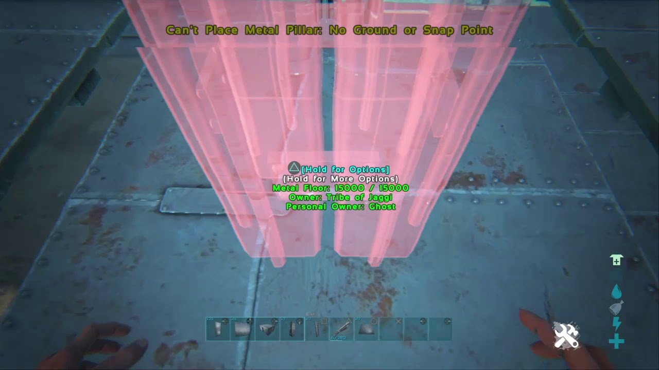 Ark Survival Genesis Ocean platform, a way to make it bigger for mosa's ed