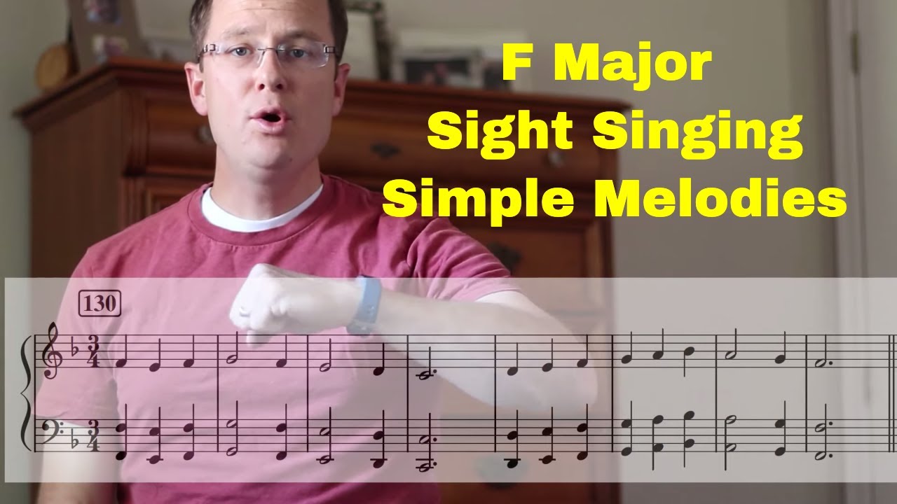F Major Sight Singing: Beginning Level