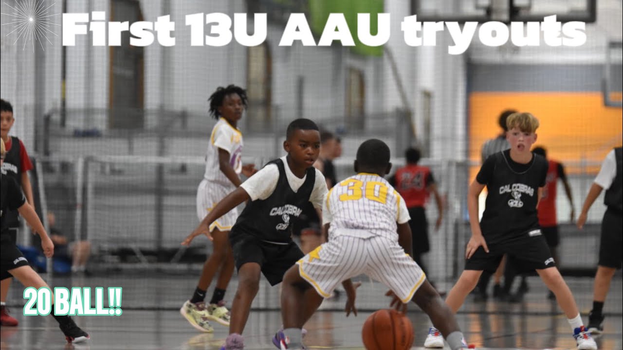 FIRST 13U AAU TRYOUTS!!! (5v5) Did i make the team ?!?