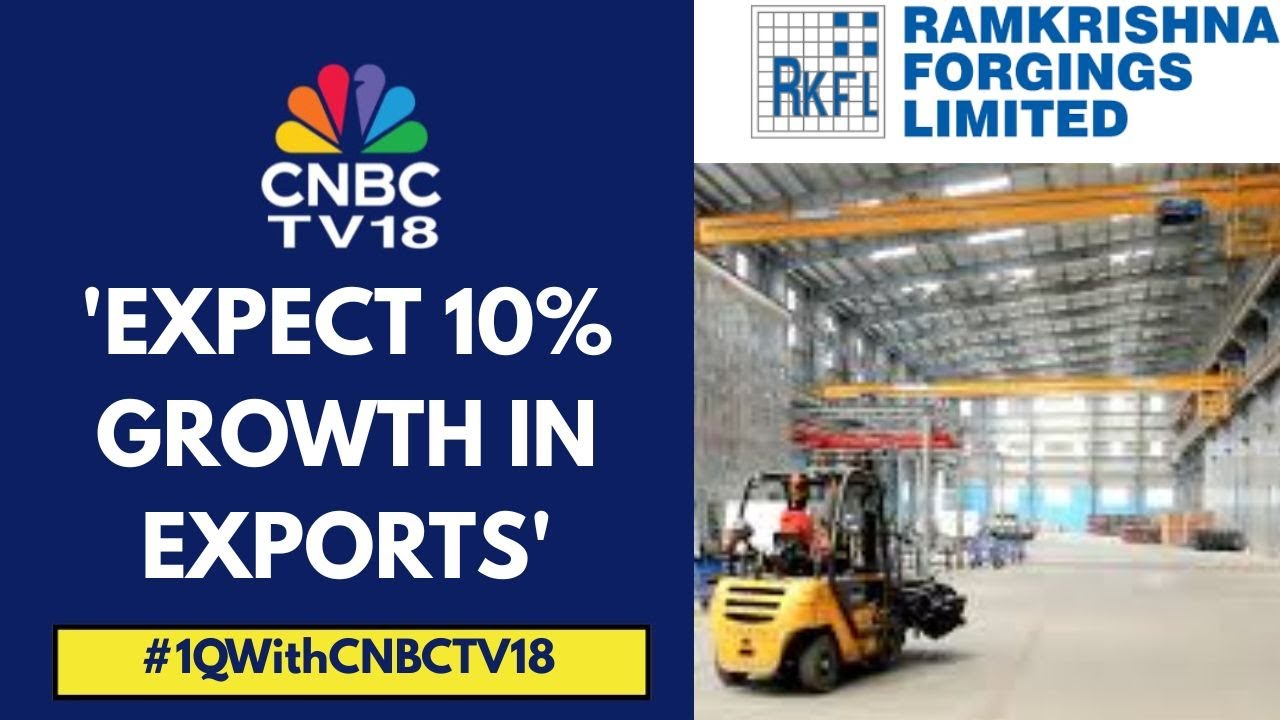 Export Contribution To Total Revenue Is Down To 34% From 40%: Ramkrishna Forgings | CNBC TV18