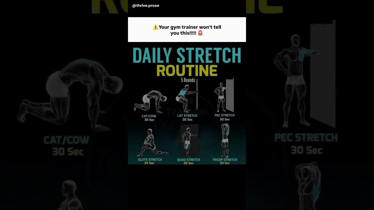 💥 Don&rsquo;t skip the stretch &mdash; it&rsquo;s the secret weapon of every high-performer! 💥