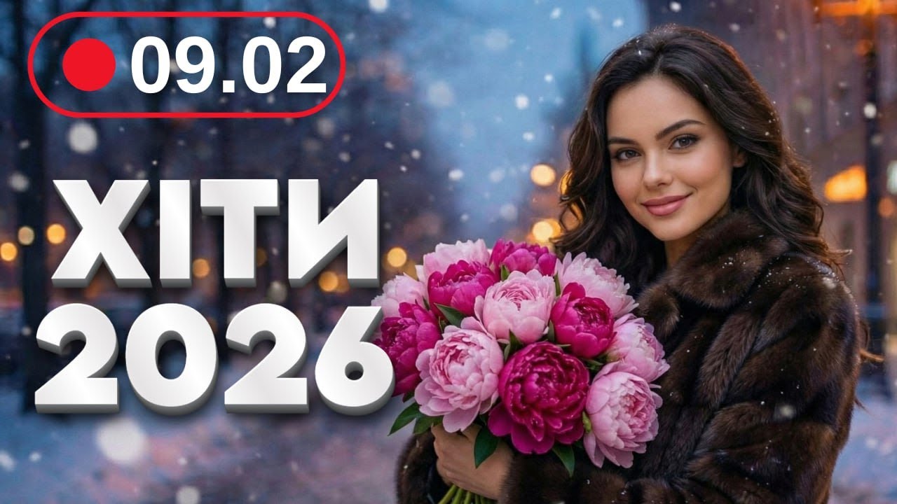 Хіти 2026 ❄️ 9 лютого - Нова музика для гарного настрою | Українські пісні для роботи та відпочинку