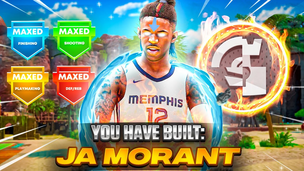 My 99 JA MORANT BUILD is a GLITCH in NBA 2K23! BEST GUARD BUILD 2K23