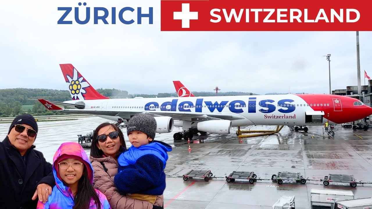CANADA TO SWITZERLAND TRAVEL VLOG EP-2 ARRIVING IN ZURICH & FIRST IMPRESSIONS