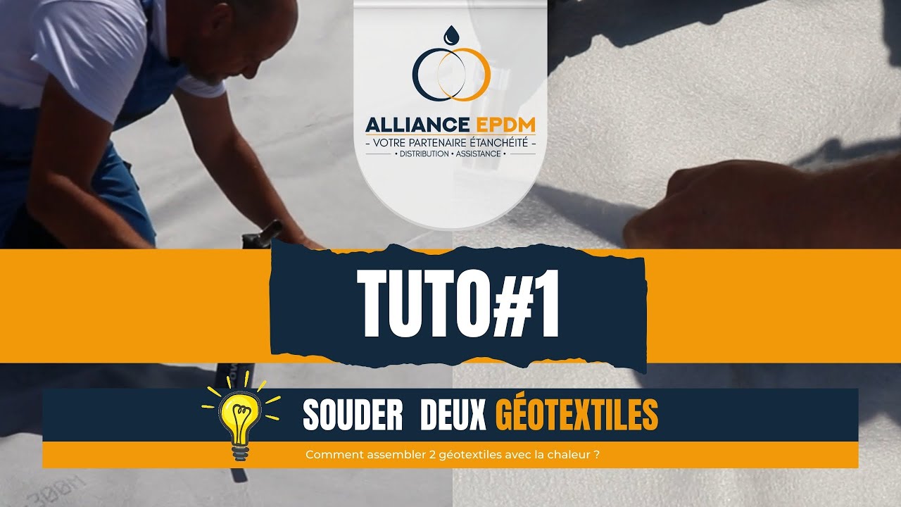 Installation et assemblage géotextile - TUTO