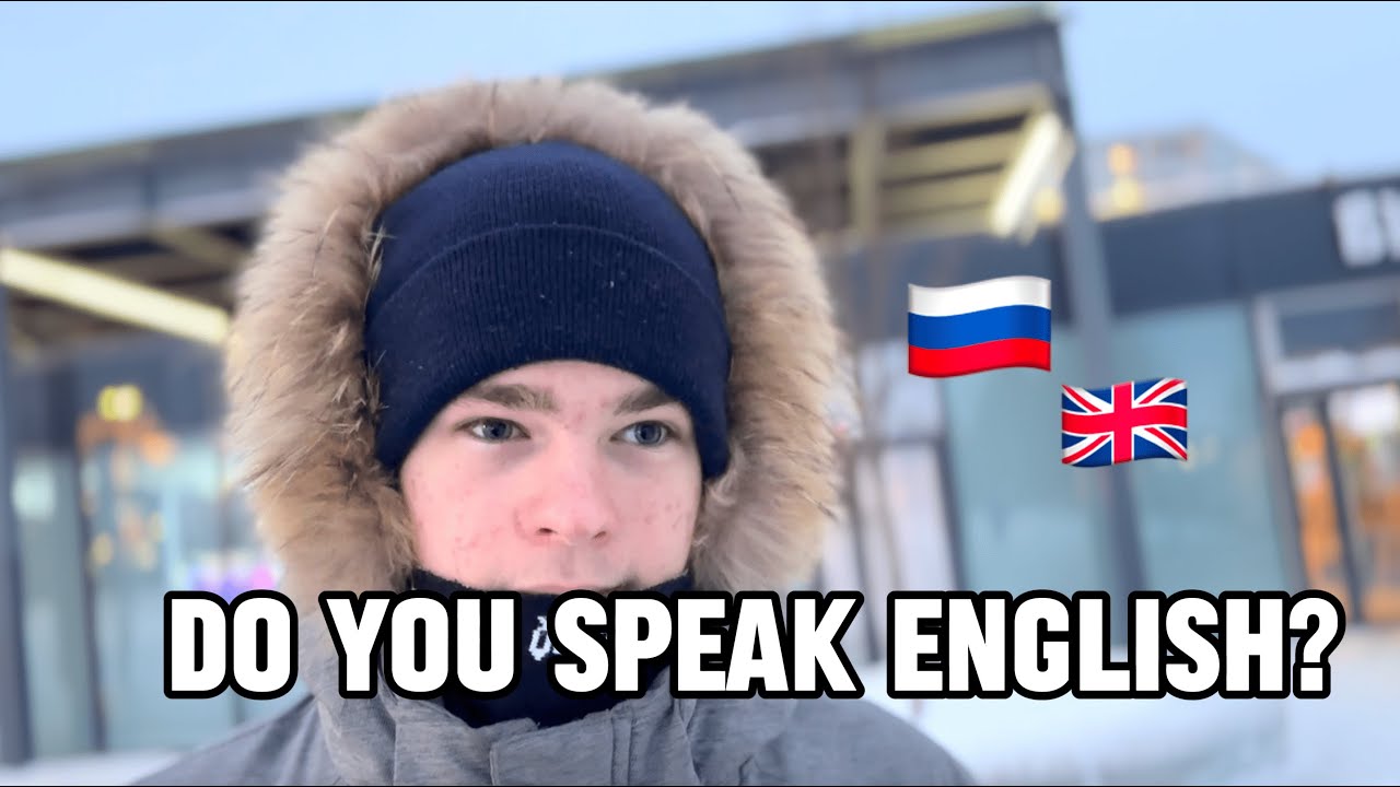 Do Russians speak English? 🇷🇺🇬🇧
