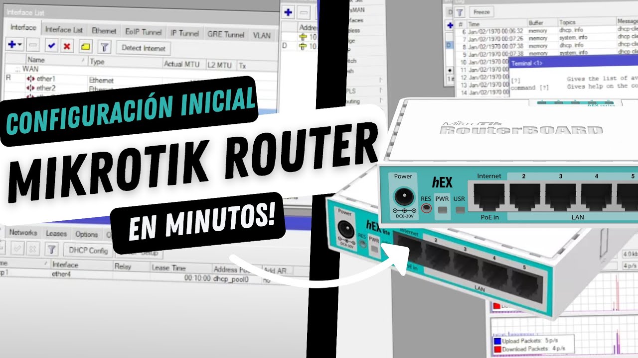 Mikrotik Router, Configuración inicial, 750gr3, APRENDE A CONFIGURAR MIKROTIK EN MINUTOS!