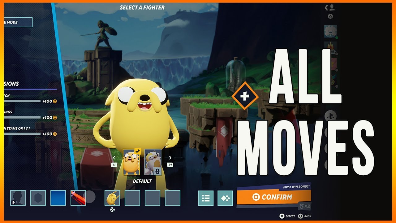 Multiversus Alpha - Jake Move List