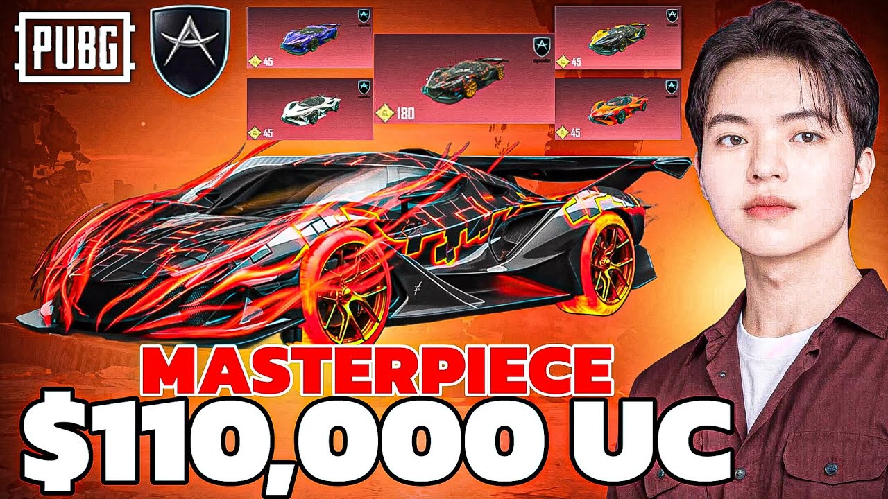 😱$110,000UC NEW APOLLO COLLABORATION SPEED DRIFT OPENING‼️ PUBG MOBILE🔥