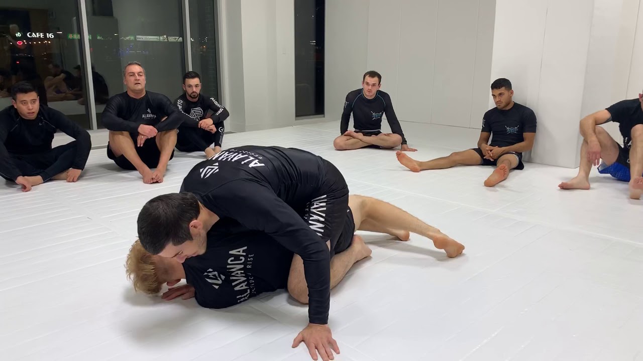 Sneaky Guillotine Choke Setup From The Mount